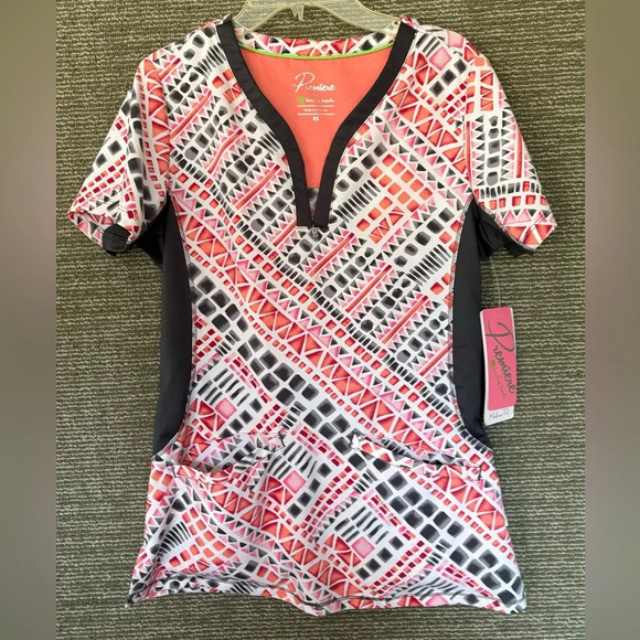 Premier By Healing Hands Scrub Top NWT Sz XS - Picture 1 of 4